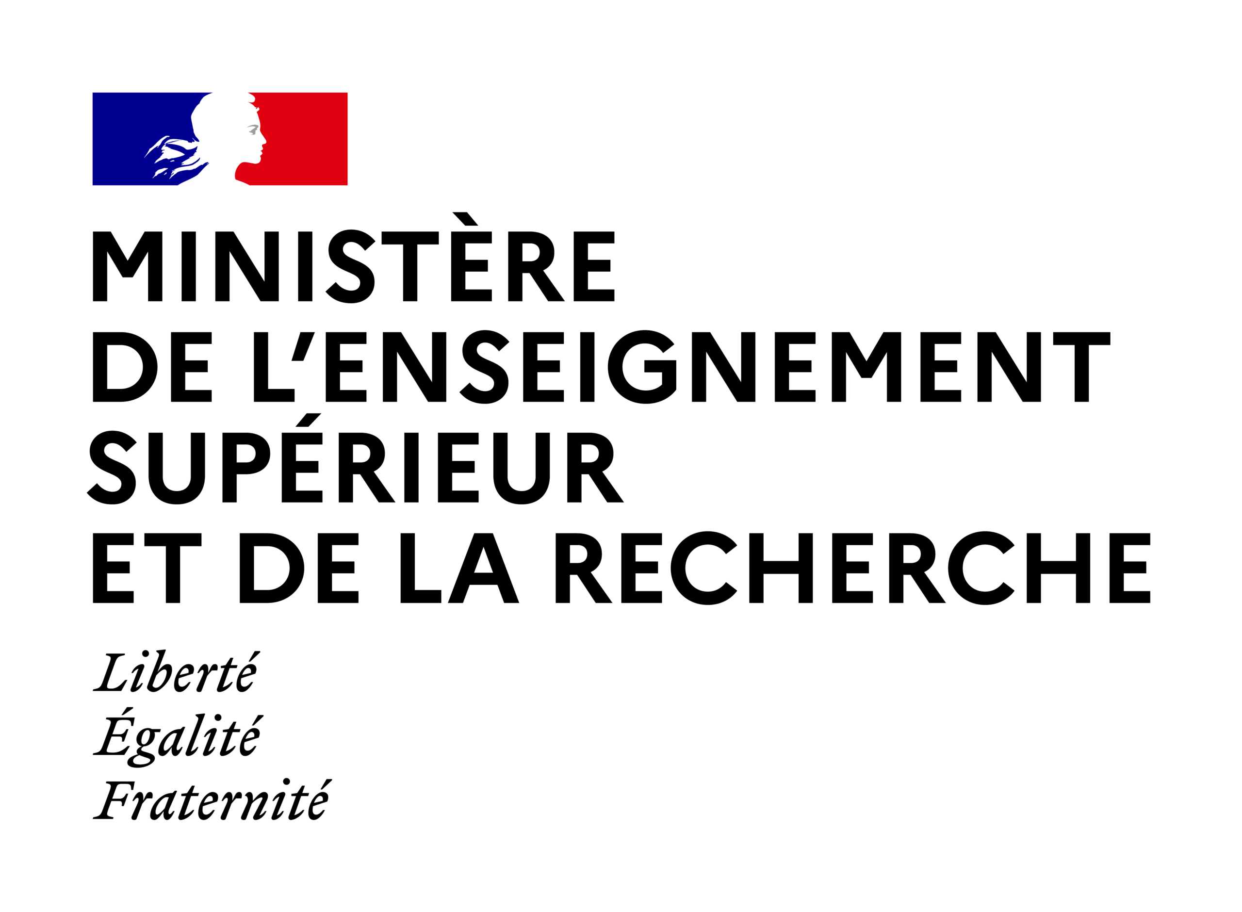 Logo Minist&egrave;re de l'Enseignement Sup&eacute;rieur et de la Recherche